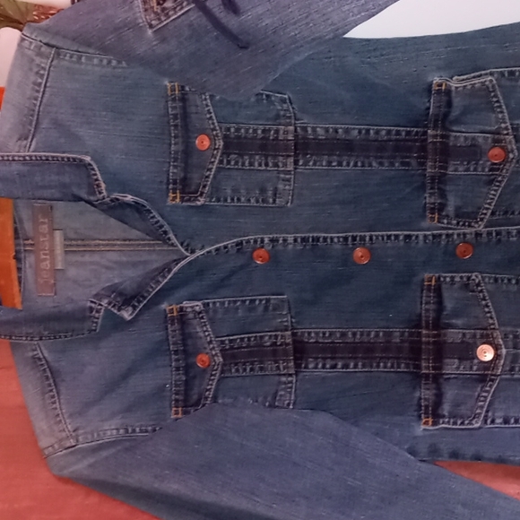 jeanstar🌠 Denim Snap Jacket - Picture 3 of 9